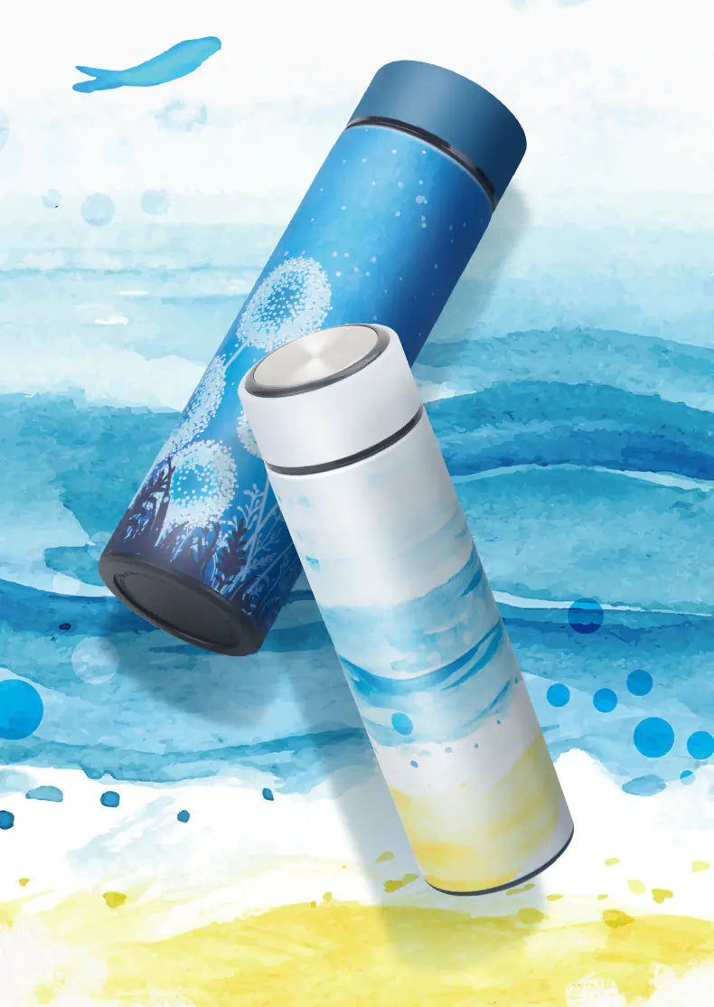 FrostSip™ – Korean Style Insulated Bottle | Sleek, Minimal & Travel-Ready